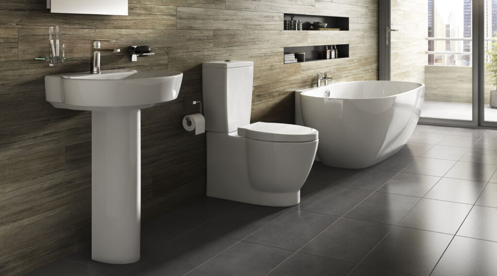 Beautiful bathroom conversion - After